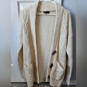 Cream cardigan size S